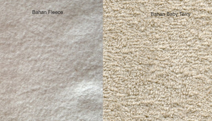 Perbedaan bahan fleece dan baby terry