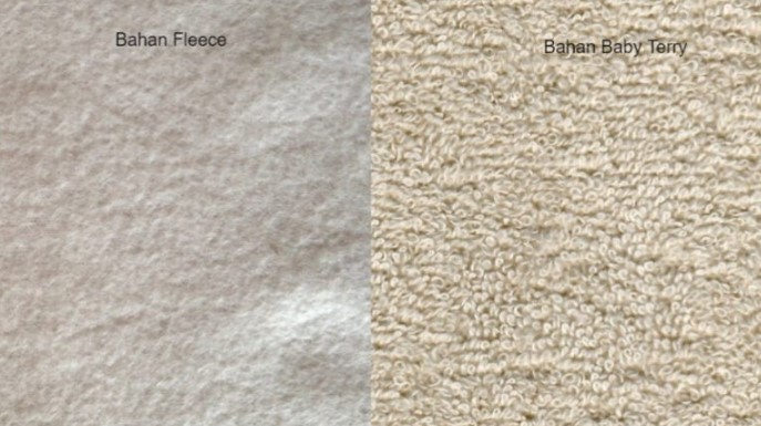 Perbedaan bahan kain fleece dan babyterry